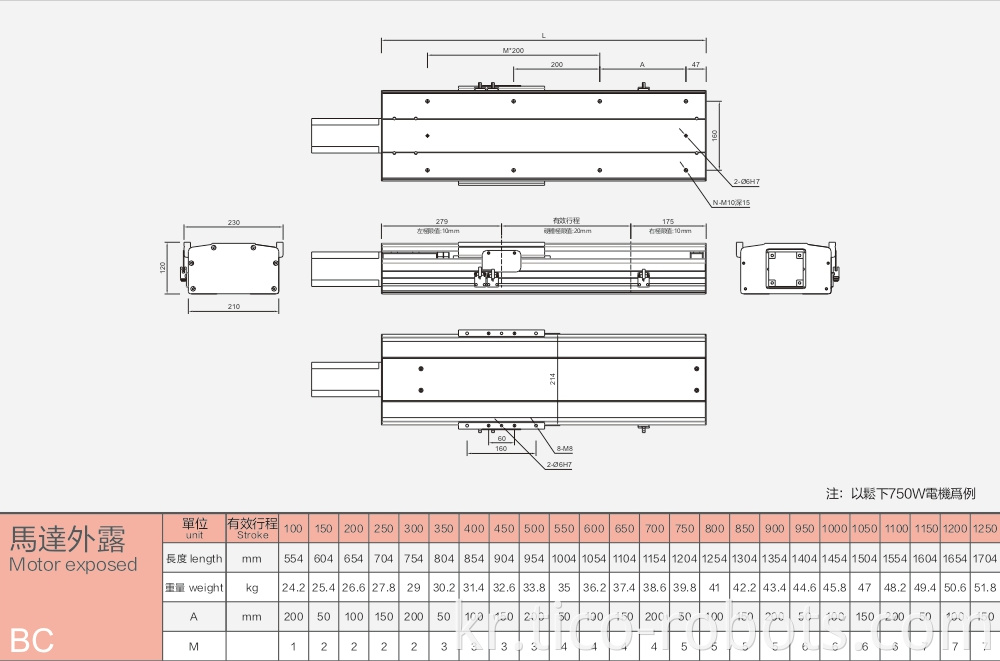 Imported Linear Guide Ball Slide Guide Precision